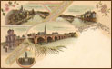 Старые открытки городка Мец — Gruss aus Metz
