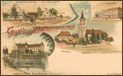 Gruss aus Osthausen — открытое письмо 1897 года небольшой немецкой коммуны