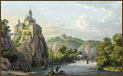 Открытка начала века — Gruss von der Burg Kriebstein — привет из замка Крибштайн