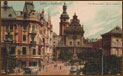 Старая открытка Львова — вид площади Соборной
