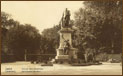 Памятник Голуховскому во Львове — старая открытка